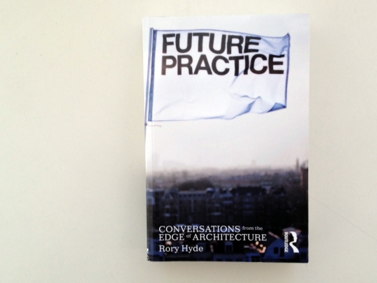Rory Hyde has written <a href="http://www.amazon.co.uk/Future-Practice-Conversations-Edge-Architecture/dp/0415533546">a book about future trajectories for architecture and design practice</a>. Dan wrote the forward and I'm one of the subjects, so we're happy to have Rory in town for <a href="http://www.facebook.com/events/460090010679836/">a book launch/talk at the Paviljonki tomorrow</a>, Tuesday the 11th at noon.