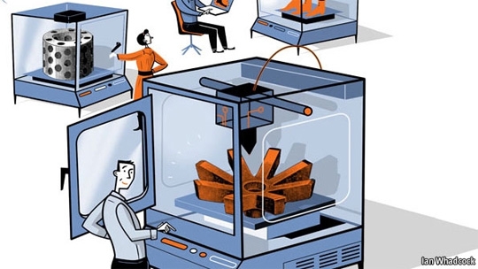 Illustration from The Economist's special report on manufacturing.